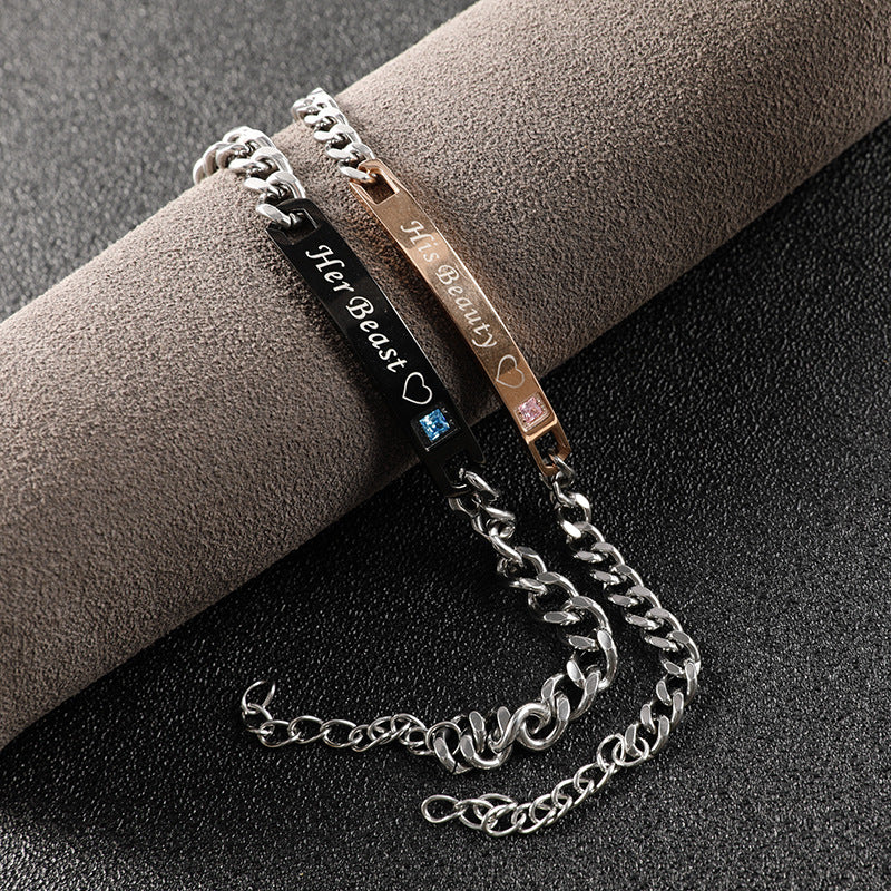 Personalized customization Bracelets Set