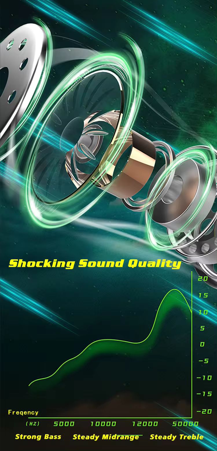 Gaming earphones JX17 TWS Earphone Wireless Headphones