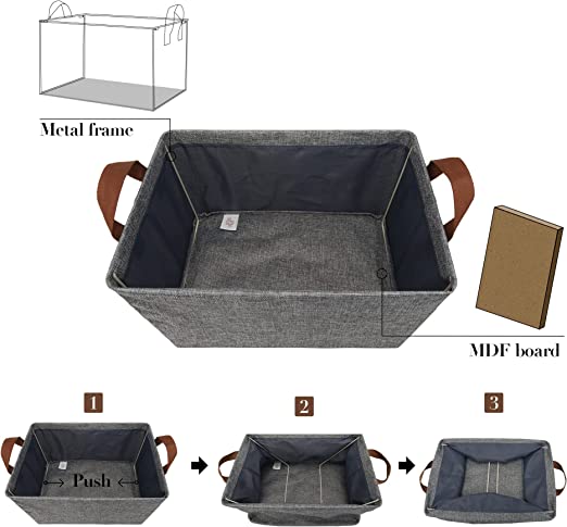 Fabric Closet Storage Baskets