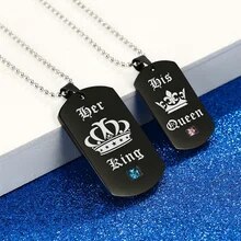 Customize Necklace Couples Necklace Pendants