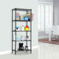 5-Tier Adjustable Metal Storage Shelves - Heavy Duty Organization Rack