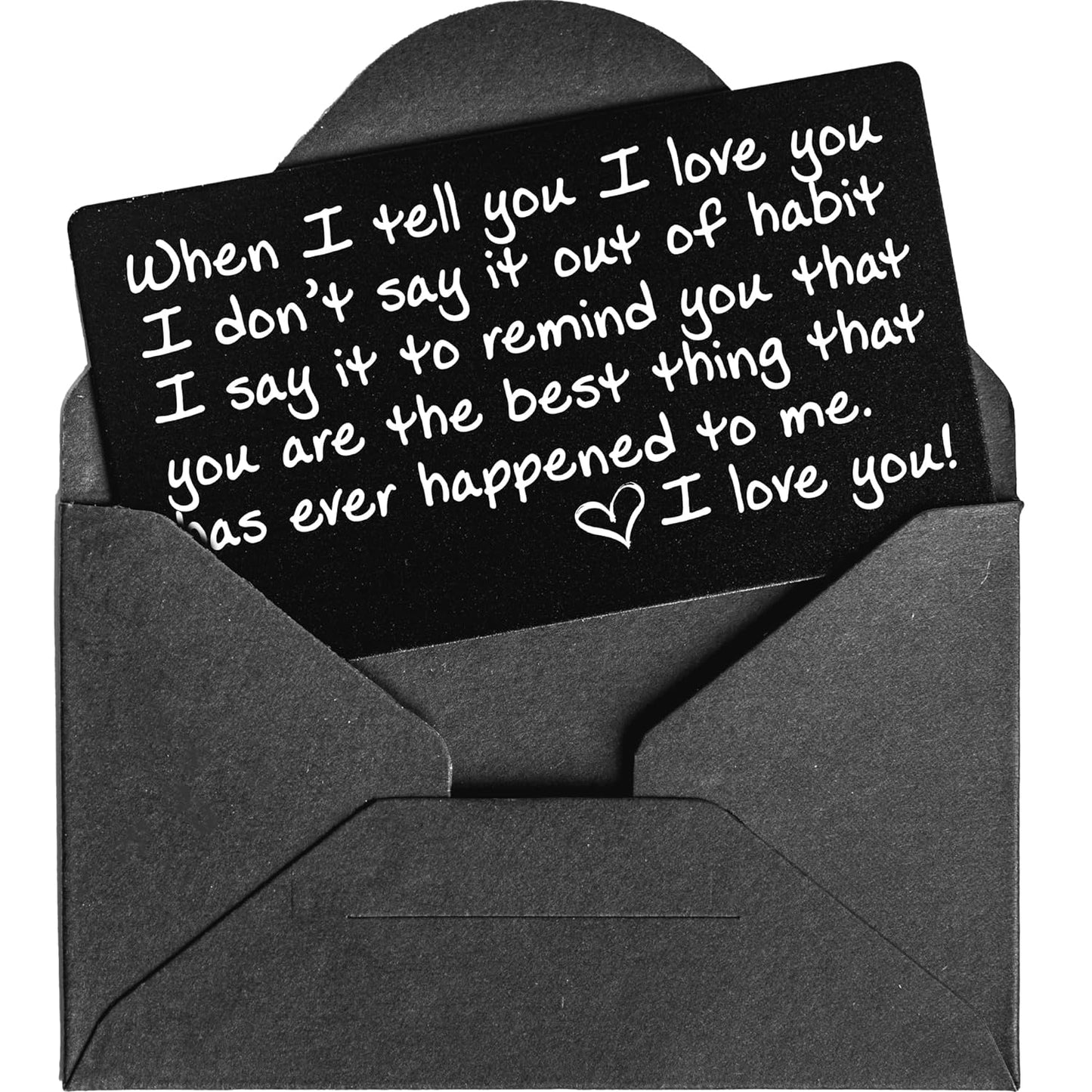Personalized Stainless Steel Wallet Card