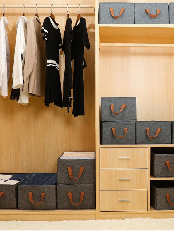 Fabric Closet Storage Baskets
