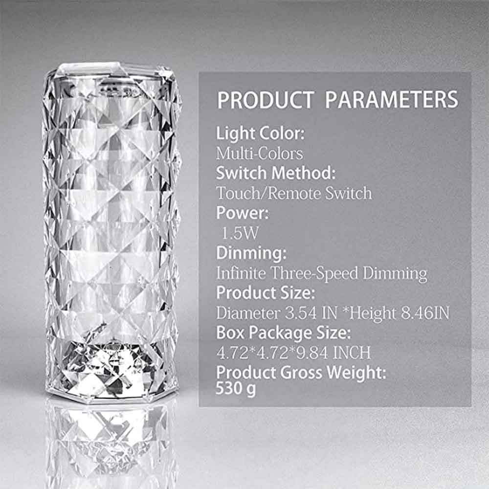 Crystal Table Lamp