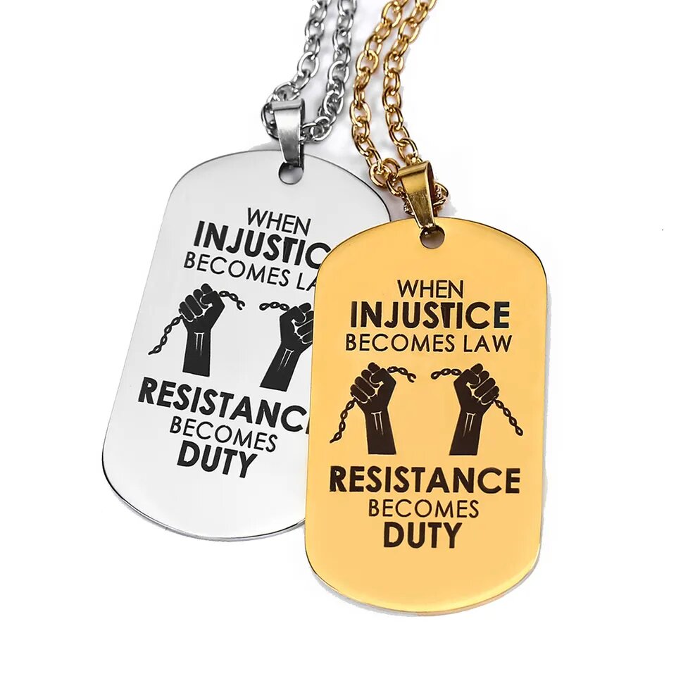 Personalized Stainless Steel Photo Dog Tag Pendant，Gold And Sliver