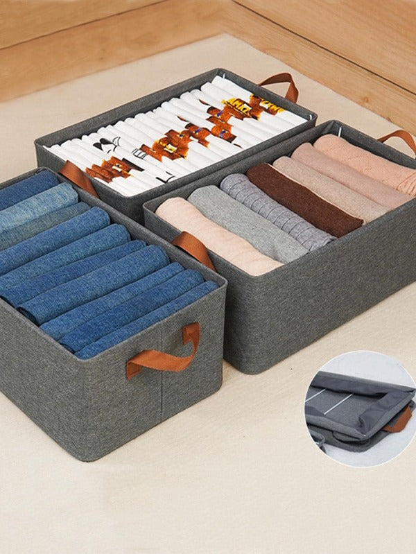 Fabric Closet Storage Baskets – Daily-Household