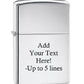 Personalized Stainless Steel Photo lighter, Customize  DIY Gift