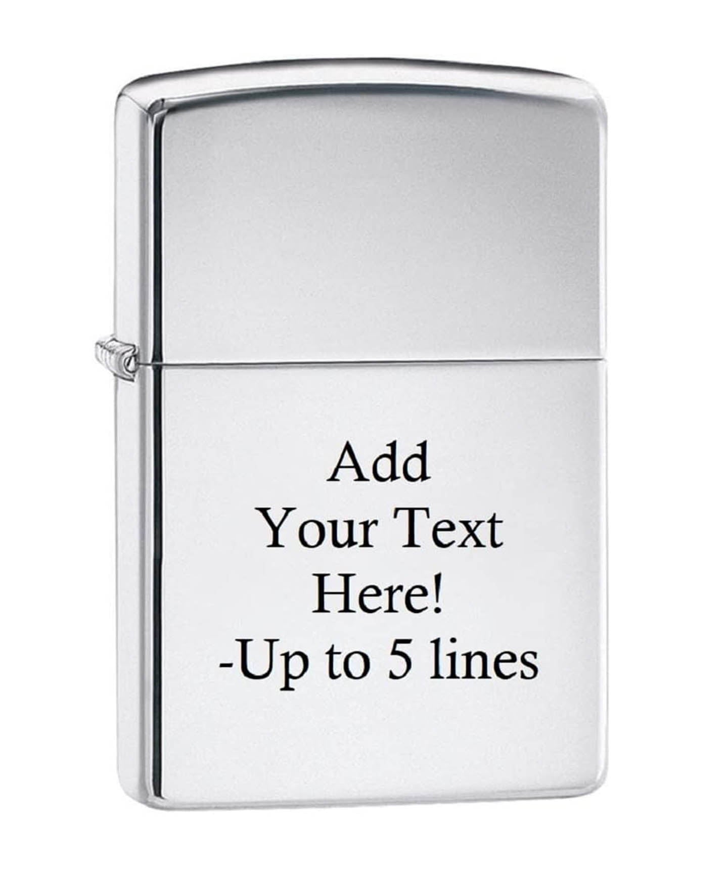 Personalized Stainless Steel Photo lighter, Customize  DIY Gift
