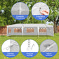 10x30ft Outdoor Party Tent - Waterproof Event Canopy with 8 Removable Sidewalls