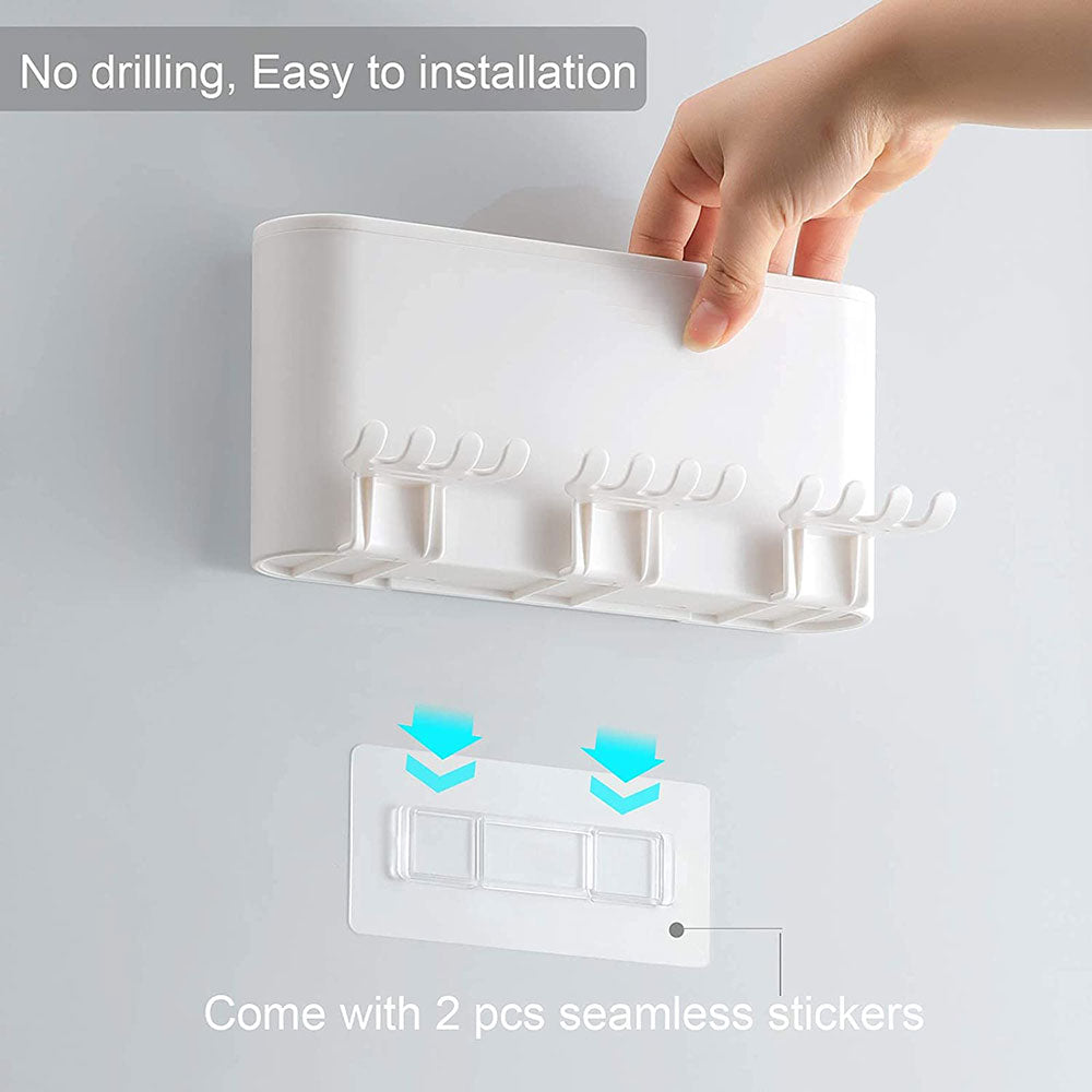Toothbrush Holders Wall Mounted