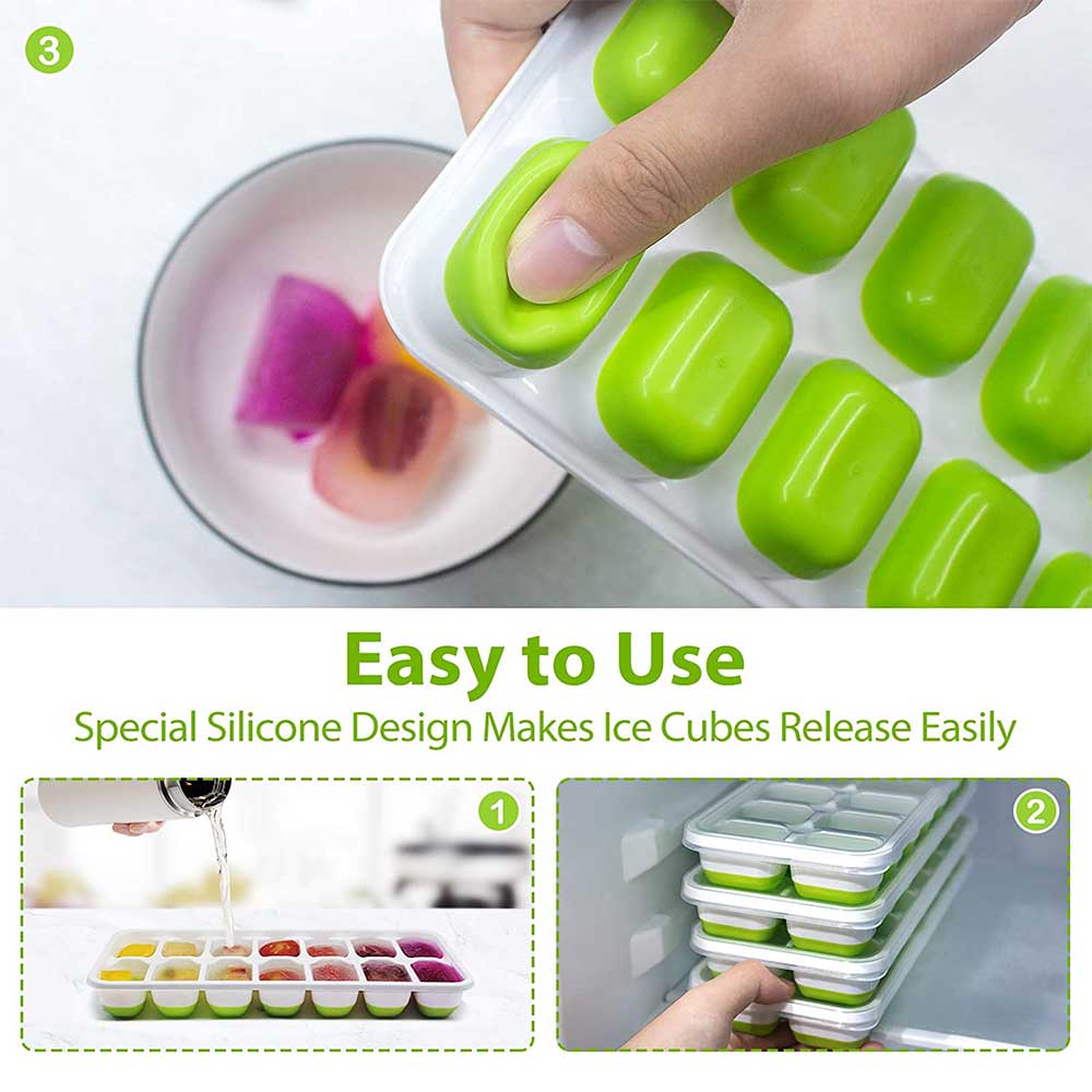 Ice Cube Tray 4pcs